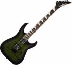 Jackson JS Series Dinky Arch Top JS32Q DKA HT AH Transparent Green Burst Chitară electrică