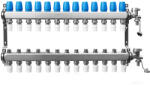 Einstal Set distribuitor inox 13 circuite ppr pentru calorifere complet echipat