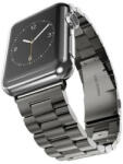 Mybandz APW421340 apple watch utángyártott klasszikus fém óraszíj /fekete/ 42/44 mm (APW421340)