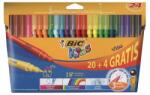 BIC Carioci 24 buc/set lavabile, BIC KiDS (286047)