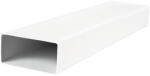 Vents Tub rigid rectangular PVC 60X120 mm, L = 350 mm (721)