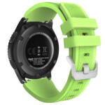 BSTRAP Silicone Sport curea pentru Samsung Galaxy Watch 3 45mm, green (SSG006C0901)