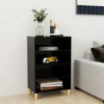 vidaXL Servantă, negru, 57x35x90 cm, PAL (806122) Comoda