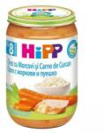 HiPP Piure de orez organic cu morcovi și curcan HIPP, 8+ luni, 220g