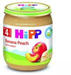 HiPP Piure HIPP, piersici organice, banane 125g, 9062300140634
