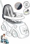 Smoby Piesă de schimb husă textilă pentru babytaxiu Maestro Ride-On Smoby cu o umplutură moale confortabilă de la 6 luni (SM720901)