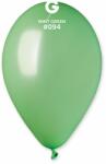 Gemar Balon verde mentă metalic 26 cm