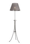 LAMKUR Lampadar LORENZO antracit 1x60W E27, textil (3668)