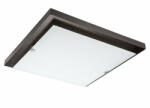 LAMKUR Plafoniera 2x60W E27 wenge, sticla (1161)