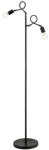 LAMKUR Lampadar HARRY negru 2x60W E27, metal (3614)