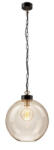 LAMKUR Pendul galben 1x60W E27, sticla LM 1.1/59 - 31583 (4938)