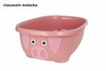  Prince Lionheart állatos tároló doboz és babakád - fürdetéskönnyítő hálóval 2in1 - rózsaszín malacka