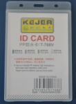 Kejea Suport PP water proof, pentru carduri, 91 x 128mm, orizontal, 5 buc/set, KEJEA - transparent (KJ-T-768V) - officeclass