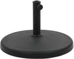 vidaXL Suport umbrelă de soare, negru, 19 kg, polirășină, rotund (45197) - vidaxl