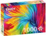 Enjoy Puzzle Enjoy din 1000 de piese - Colorful Paint Swirl (Enjoy-1095) Puzzle