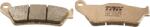 TRW set placute frana, frana disc TRW Sinter Street MCB707SH (MCB707SH)