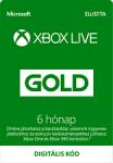 Microsoft Xbox Live Gold előfizetés, 6 hónap (Elektronikusan letölthető szoftver - Esd) (Xbox)