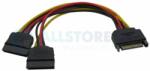 VCOM разклонител SATA Power splitter 15-pin M / 2xFemale - CE360-0.15m (CE360-0.15m)