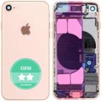 Apple iPhone 8 - Hátsó Ház Apró Alkatrészekkel (Gold), Gold