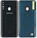 Samsung Galaxy A20s A207F - Akkumulátor Fedőlap (Black) - GH81-19446A Genuine Service Pack, Black