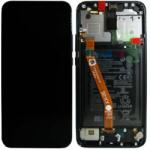 Huawei Mate 20 Lite - LCD Kijelző + Érintőüveg + Keret + Akkumulátor (Black) - 02352DKK, 02352GTW Genuine Service Pack, Black