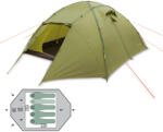 Pinguin Cort Pinguin Tornado 4, 4-5 persoane, verde, 6.2kg Cort