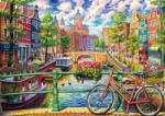 KS Games - Puzzle Katherine Hurtley: Un oraș colorat - 1 500 piese Puzzle