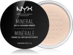 NYX Professional Makeup Mineral Finishing Powder pudra cu minerale culoare Light/Medium 8 g