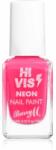 Barry M Hi Vis Neon lac de unghii culoare Pink Venom 10 ml