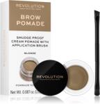 Makeup Revolution Brow Pomade pomadă pentru sprâncene culoare Blonde 2.5 g