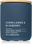 Vila Hermanos Concrete Cornflower & Blueberry lumânare parfumată 240 g