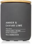 Vila Hermanos Concrete Amber & Caviar Lime lumânare parfumată 240 g