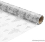  Karácsonyi asztali futó asztaldísz, asztalterítő, 28 x 180 cm, fehér (58200C)