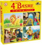 Noriel Puzzle Noriel - 4 basme (12, 24, 42, 56 piese) (NOR5328_001w) Puzzle