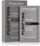 Revolution Skincare Purifying Charcoal patch-uri de curatare a prilor de pe nas cu cărbune activ 6 buc Masca de fata