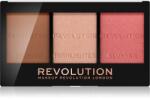 Makeup Revolution Ultra Sculpt & Contour paleta pentru contur facial culoare Ultra Fair C01 11 g