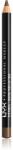 NYX Professional Makeup Eye and Eyebrow Pencil creion de ochi cu trasare precisă culoare 914 Medium Brown 1.2 g