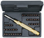 BGS technic 9-3042 CV-S2 anyagú beütő készlet, szám és betű, 4 mm, automata, 38 darabos (9-3042) - praktikuskft
