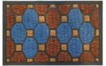 Unic Spot Economic színes kültéri lábtörlő gumi-kókusz 40 x 60 cm KÉK-BARNA minta (4403900)
