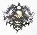  Devil 17 matrica-Ördög matrica 15CM X 15CM (HD-Devil17)