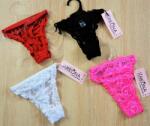 Kreona Pántos csipkés tangák Pink