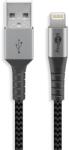 Goobay USB-A - Lightning Adat és töltő kábel 2m - Szürke (49269)