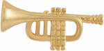 Troli Broșă originală aurită Trompetă KS-205