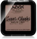 NYX Professional Makeup Sweet Cheeks Blush Matte blush culoare SO TAUPE 5 g