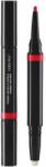 Shiseido LipLiner InkDuo ruj și creion pentru conturul buzelor balsam culoare 08 True Red 1.1 g