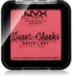 NYX Professional Makeup Sweet Cheeks Blush Matte blush culoare DAY DREAM 5 g