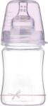 LOVI Biberon Lovi - Baby Shower, din sticla, 150 ml, 0 luni+, roz (74/104g)