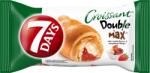 7DAYS Double Max croissant vaníliaízű töltelékkel és epres töltelékkel 80 g