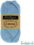 Scheepjes Catona 247 Bluebird - kék pamut fonal