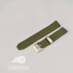  Curea din tesatura de nylon verde 22mm - 58013
